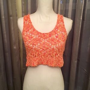 Very sexy crochet crop top by Staring At Stars.